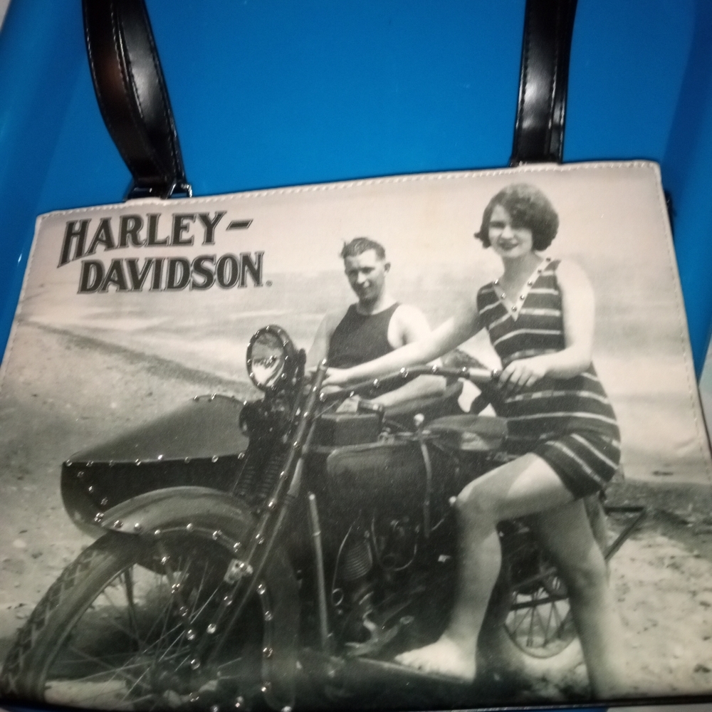 Vintage Harley Davidson shoulder bag - Picture 4 of 6